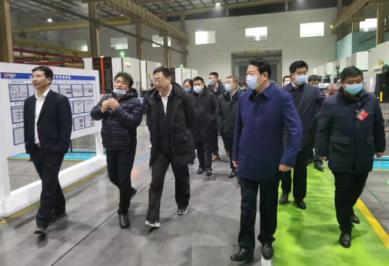 省工信廳副廳長(zhǎng)任世強(qiáng)一行蒞臨 恒工精密調(diào)研