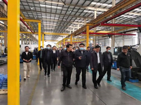 邯鄲市重點項目觀摩團(tuán)蒞臨恒工精密參觀指導(dǎo)